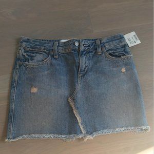 Paper Denim & Cloth Denim Mini Skirt Sz 25 *NWT*
